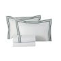 Jogo de Cama Duale Queen| 200 Fios - Verde Sálvia 2,60m x 2,50m