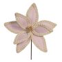 Haste Bico de Papagaio Aveludado | Rosa Claro - 19cm 30d