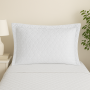 Porta Travesseiro King St. Germain 300 Fios - Branco 50cmX90cm