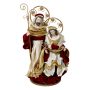 Sagrada Família Coleção Rubi | Vermelho e Dourado - 35cm