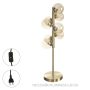 Luminária Decorativa em Metal Balls Led G9  | Dourado - 68x21x21cm