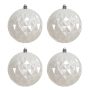 Kit 4 Bolas Decoradas | Perola - 10cm