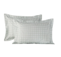 Kit 2 Fronhas Vichy Corrida | 200 Fios - Verde 50cmx70cm