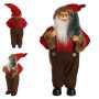 Papai Noel Em Pé | Vermelho e Marrom -30cm