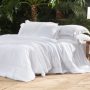 Jogo de Cama Queen Silken Bamboo | 400 Fios - Branco 2,60mx2,80m