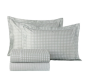 Jogo de Cama Vichy King | 200 Fios - Verde 2,90mx2,50m