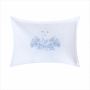 Capa de Almofada Bordada Jardim de Toile | 300 Fios - 35cmx60cm
