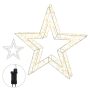Estrela Iluminada Branco Quente - Bivolt 720 LED 50X8X47,5cm