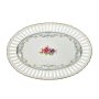 Travessa Oval Mon Cheri em New Bone China | Branca - 18x26x3cm
