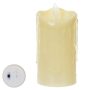 Vela em Led Dançante l Branco Quente - 9X5cm