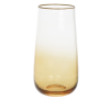 Conjunto 4 Copos Canelado Classic | Âmbar - 560ml   16x8cm