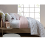 Kit Cobre Leito Percal 180 Fios Estampado - Casal 2,30m X 2,45m - Berenice