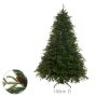 Árvore de Natal | 2,1m | Natural Christmas Pine 4428 Tips com Base em Metal - Verde