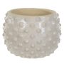 Cachepot Decorativo em Cimento Balls | Off-White - 16cm 21d