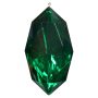 Pendente Cristal | Verde - 7X14cm