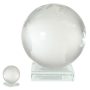 Globo Decorativo em Cristal | Transparente -  12x9x9cm