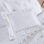 Almofada 230 Fios | Garden  Branco - 44x33cm