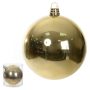 Bola Espelhada com 1 Unidade | Dourado-15cm