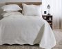 Kit Colcha Trama Suave Queen - 2,60 x 2,40m - Branco