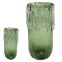 Vaso Decorativo em Vidro | Verde - 41cm