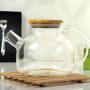 Bule Mattine em Vidro e Tampa em Bambu - 900ml