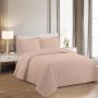 Kit Cobre Leito Pluma Casal| 2,20mX2,40m - Rosa Peach