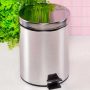 Lixeira Espelhada Inox l 5 Litros