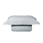 Kit Colcha Matelassê Zig Solt. King 200 Fios | Prata - 1,80mx2,50m