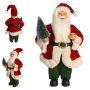 Papai Noel em Pé| Vermelho e Verde-30cm