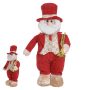 Boneco Papai Noel | Vermelho e Dourado-38cm