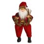 Papai Noel Sentado | Vermelho e Bege-30cm