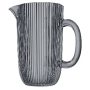 Jarra Cameratta em Cristal Ecológico | Cinza -  1,3L