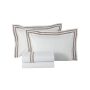 Jogo de Cama Duale Queen| 200 Fios - Amêndoa 2,60m x 2,50m